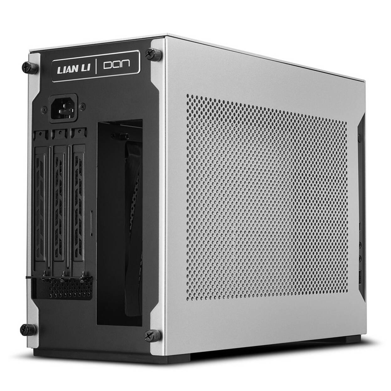 Kasë Lian Li A4-H2O, Mini-ITX, 11L, PCIe 5.0 Riser – Argjend - 4