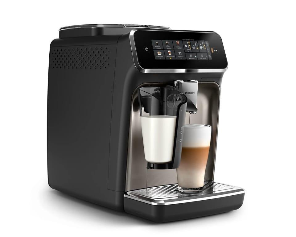 Aparat për Kafe Automatik Philips Series 3300 EP3347/90, LatteGo, 15 bar, 1.8 L, 1500 W - Zezë/Argjend - 3