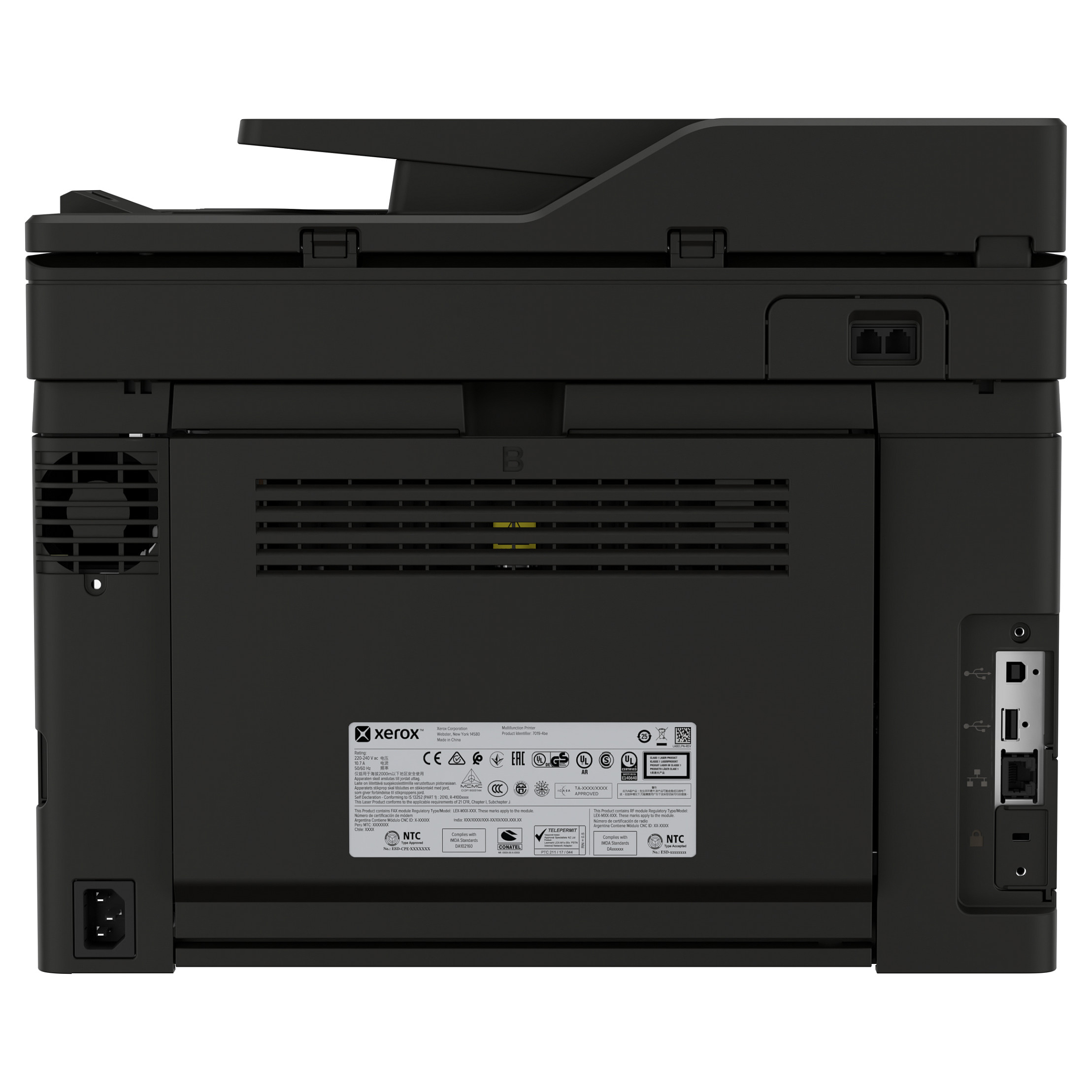 Printer Multifunksional Xerox C303 / Laser me Ngjyra A4 / 30 ppm / 4 në 1 - Bardhë/Zezë - 2