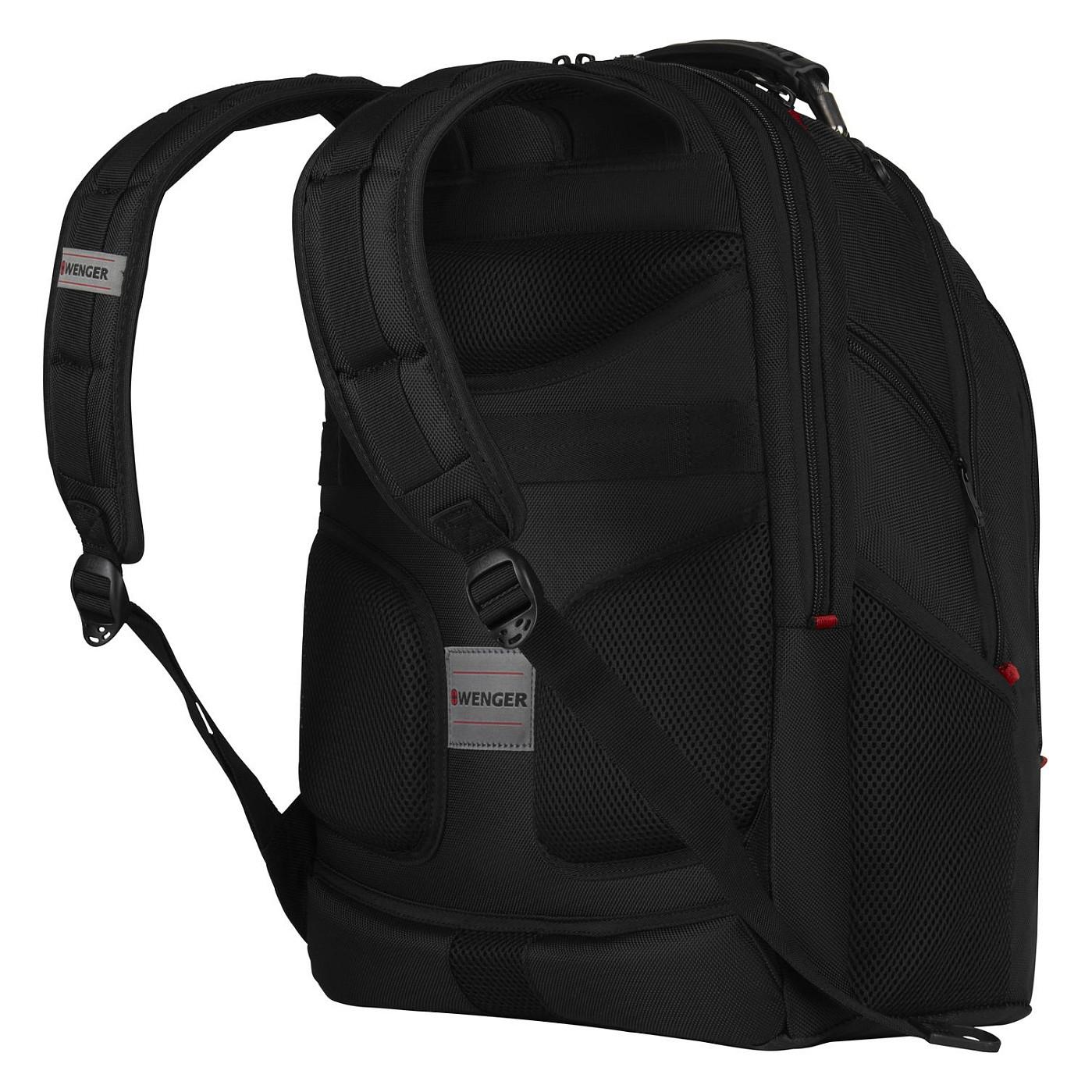 Çantë shpine për Laptop Wenger Ibex Ballistic Deluxe, 14–16 inç, 26 L – Zezë - 2
