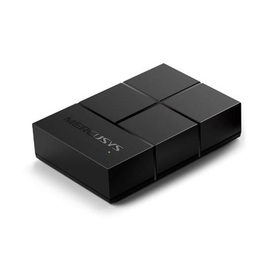 Switch Mercusys MS105G / 5-Porte 10/100/1000Mbps / Desktop - Zezë - 2
