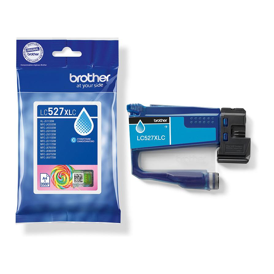 Ink Brother LC527XLC, 2.000 faqe - Blu - 4