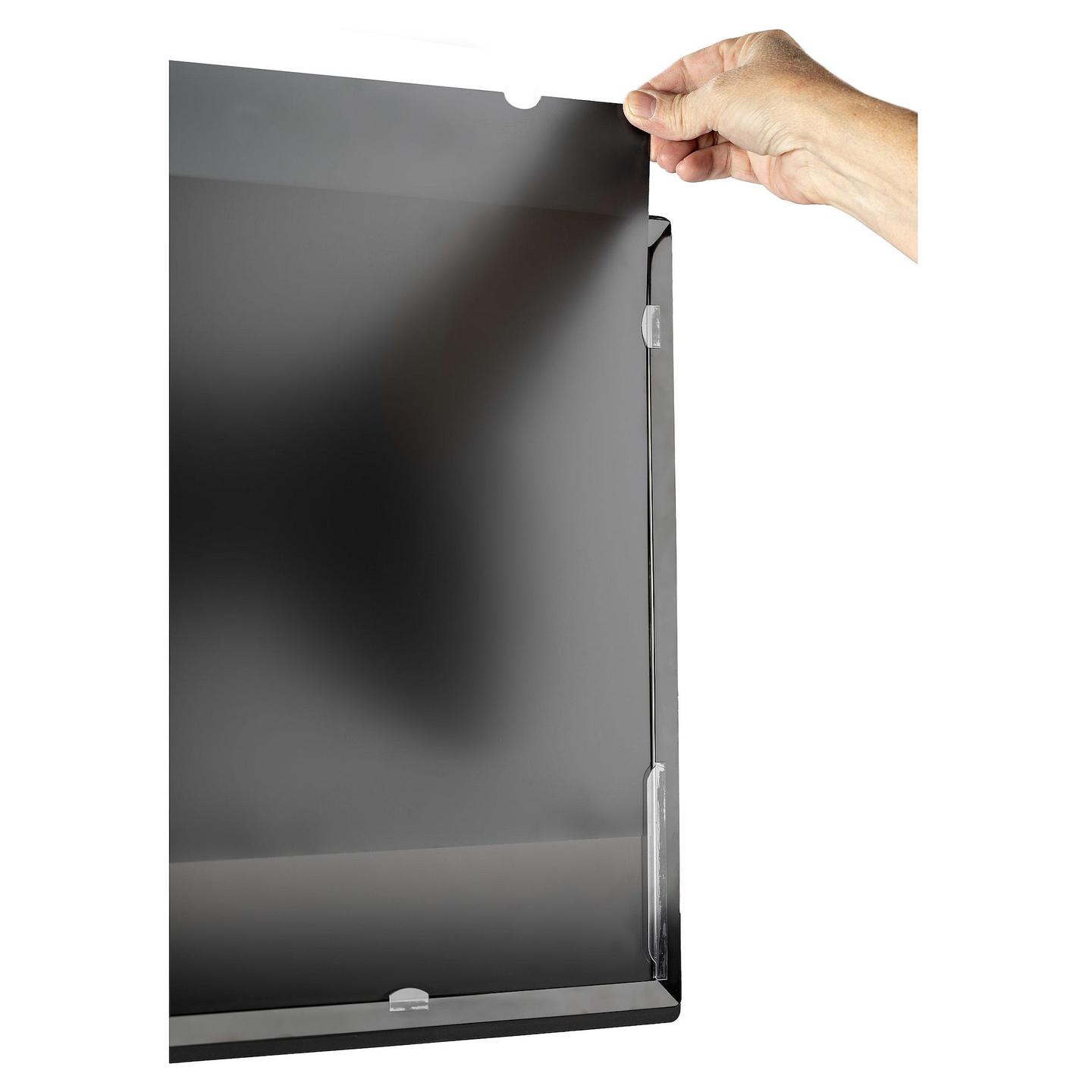 Filtër Privatësie StarTech.com PRIVSCNMON27, 27", 16:9, Reversibil, ±30° - Transparent - 2