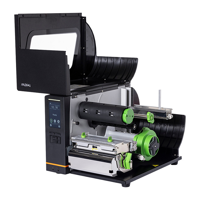 Printer Industrial Etiketash Brother TJ-6421TN / Direct Termal / 203 DPI / 304.8 mm/s / Wi-Fi, Bluetooth, Ethernet & USB -Zezë - 7