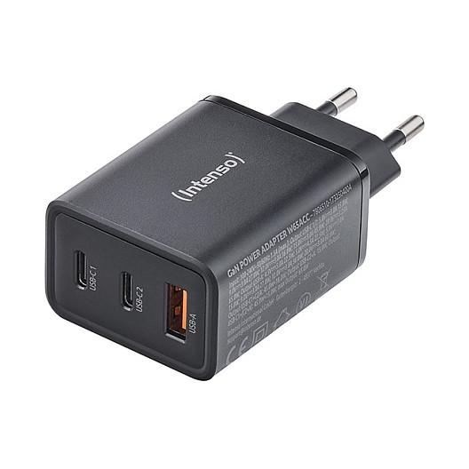 Adapter Intenso W65ACC GaN / 2x USB-C / USB-A / 65W / Power Delivery 3.0 / PPS / Quick Charge 4.0 - Zezë - 15