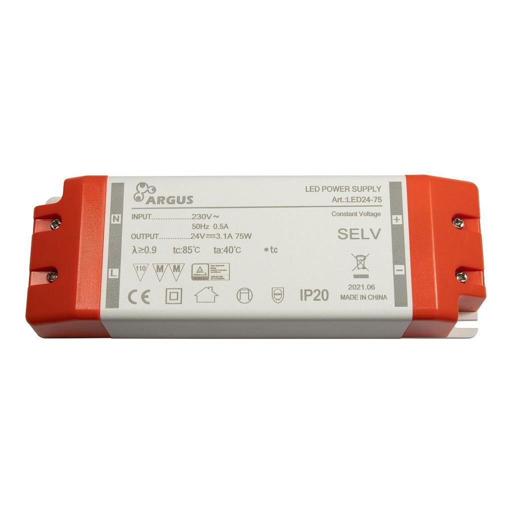 Furnizues energjie Inter-Tech LED24-75, 75W, 24V, 3100mA, IP20 - 2