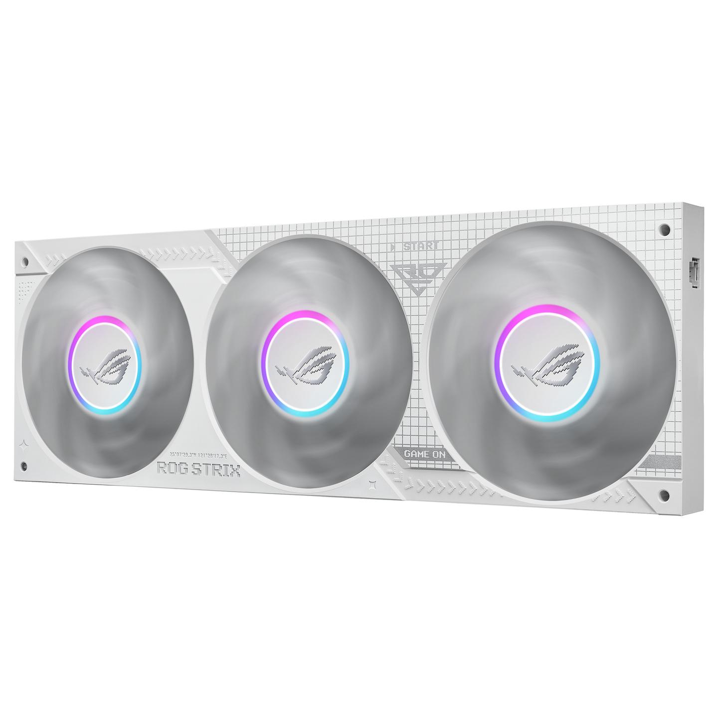Ftohës për Procesor ASUS ROG Strix SLC IV 360 ARGB LCD / AIO 360mm / ARGB / LCD 5.08" / 3x Fan – Bardhë - 15
