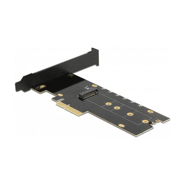 Kartë Zgjerimi PCI Express Delock 89013 / PCIe 4.0 x4 / 1x M.2 Key M / NVMe / Low Profile