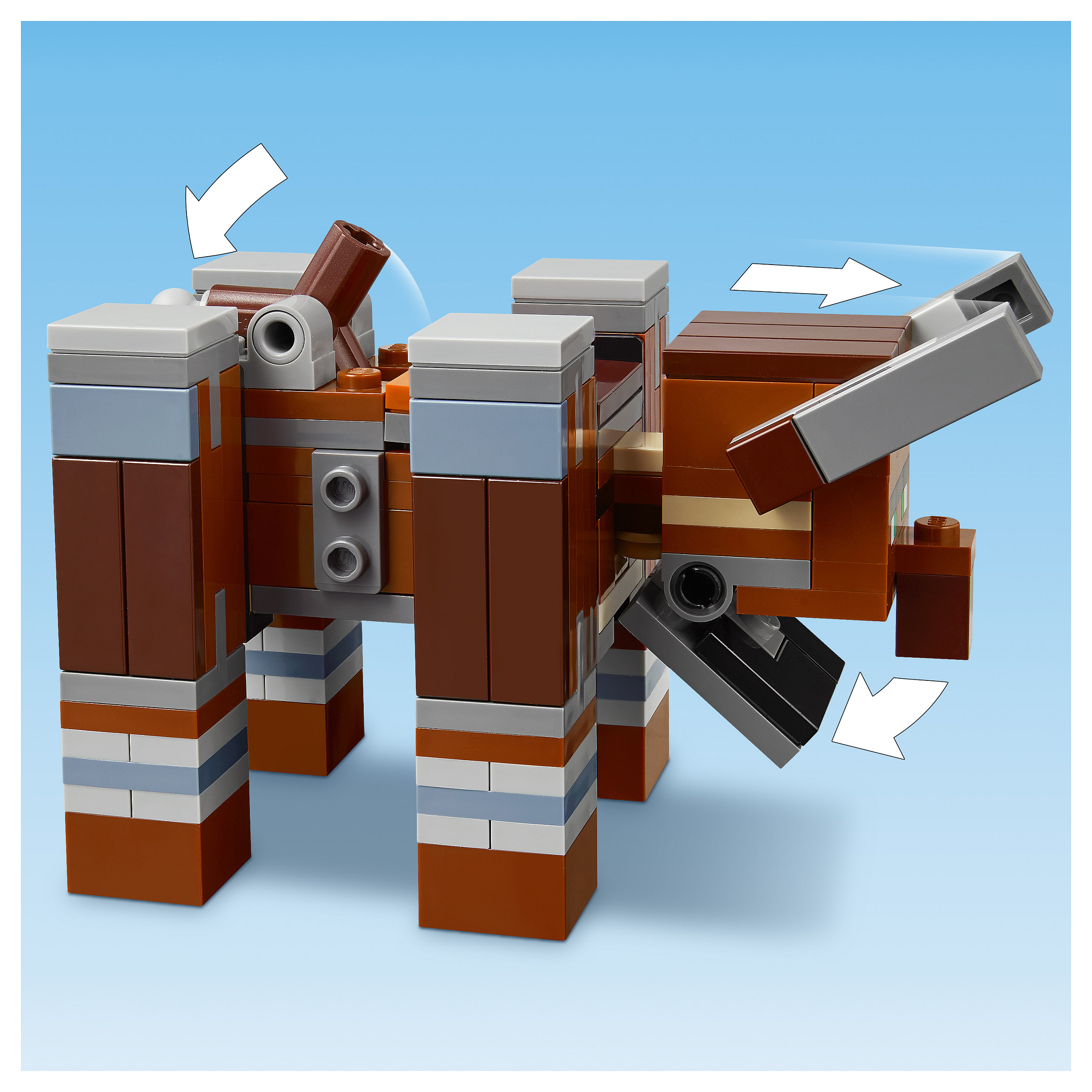 LEGO Minecraft The Pillager Outpost and Ravager - 14