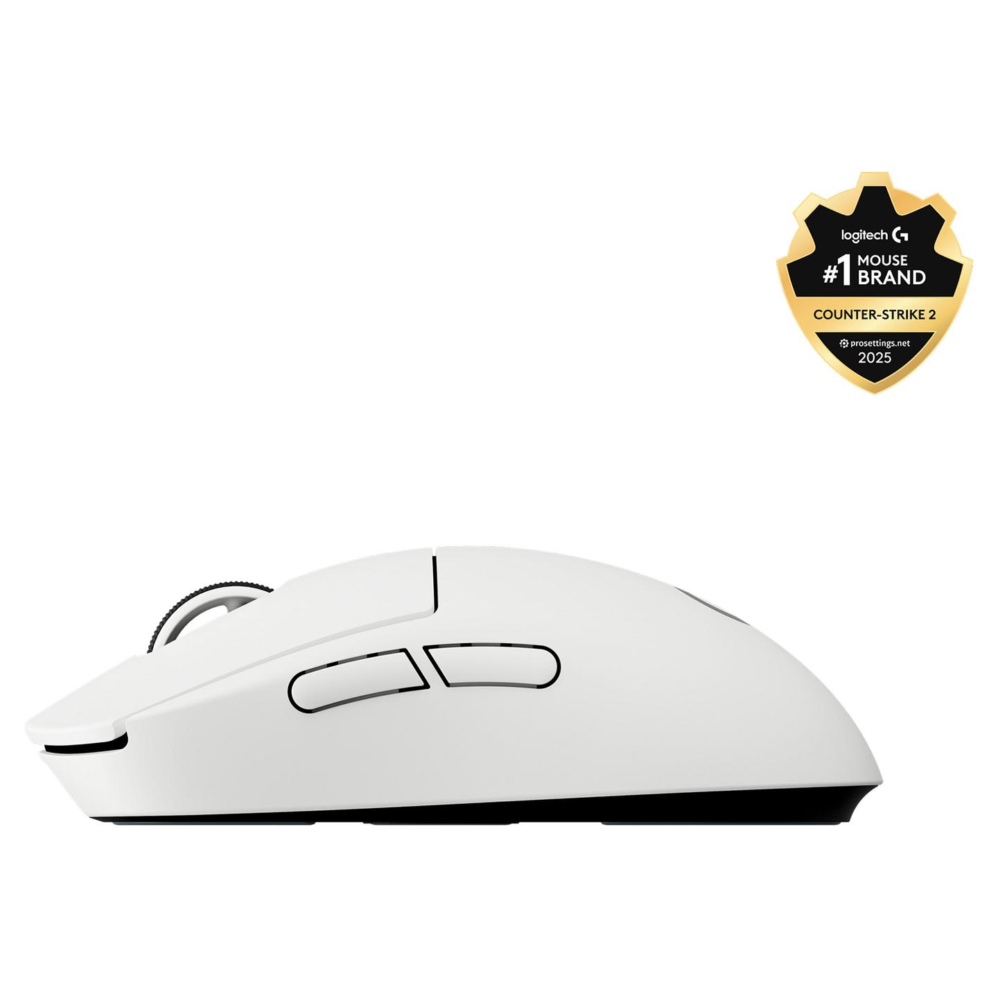Maus Gaming Logitech G PRO X Superlight 2 Lightspeed / Wireless - Bardhë - 4