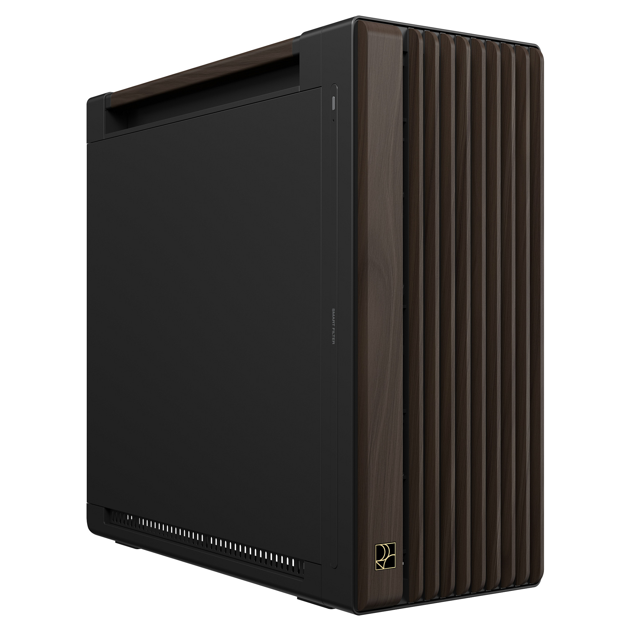 Kasë PC ASUS ProArt PA602 Wood Edition / Mid Tower / ATX / 2x 200mm Front + 1x 140mm Rear Fan / Wood Panel - Zezë