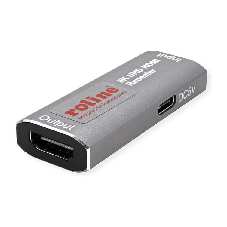 Extender HDMI ROLINE 14.01.3476, 8K, deri në 10 m - 2