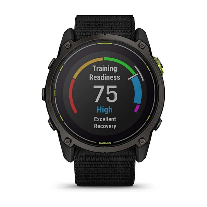 Orë e mençur Garmin Enduro 3, 51mm, Solar, Sapphire, Titanium, GPS, 32GB - Zezë/Hiri - 7