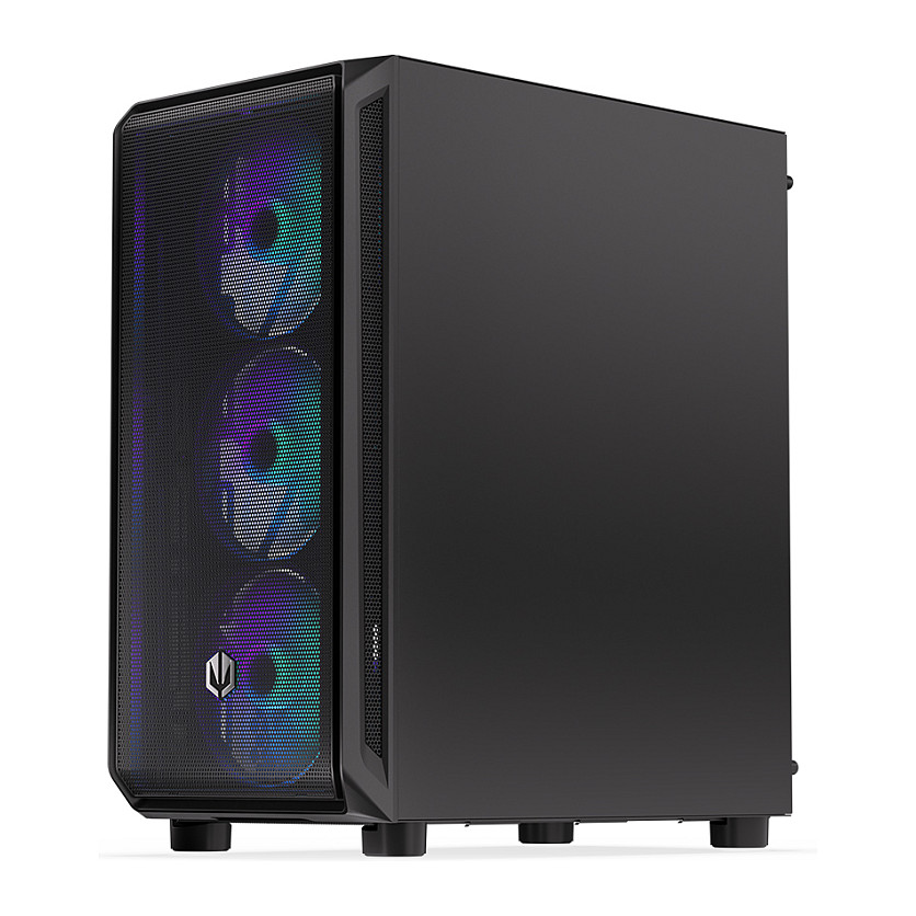 Kasë PC ENDORFY Arx 500 ARGB / ATX / ITX / Micro ATX / 4x 140mm ARGB Fan / SSD 2.5" / HDD 2.5"/3.5" - Zezë - 15
