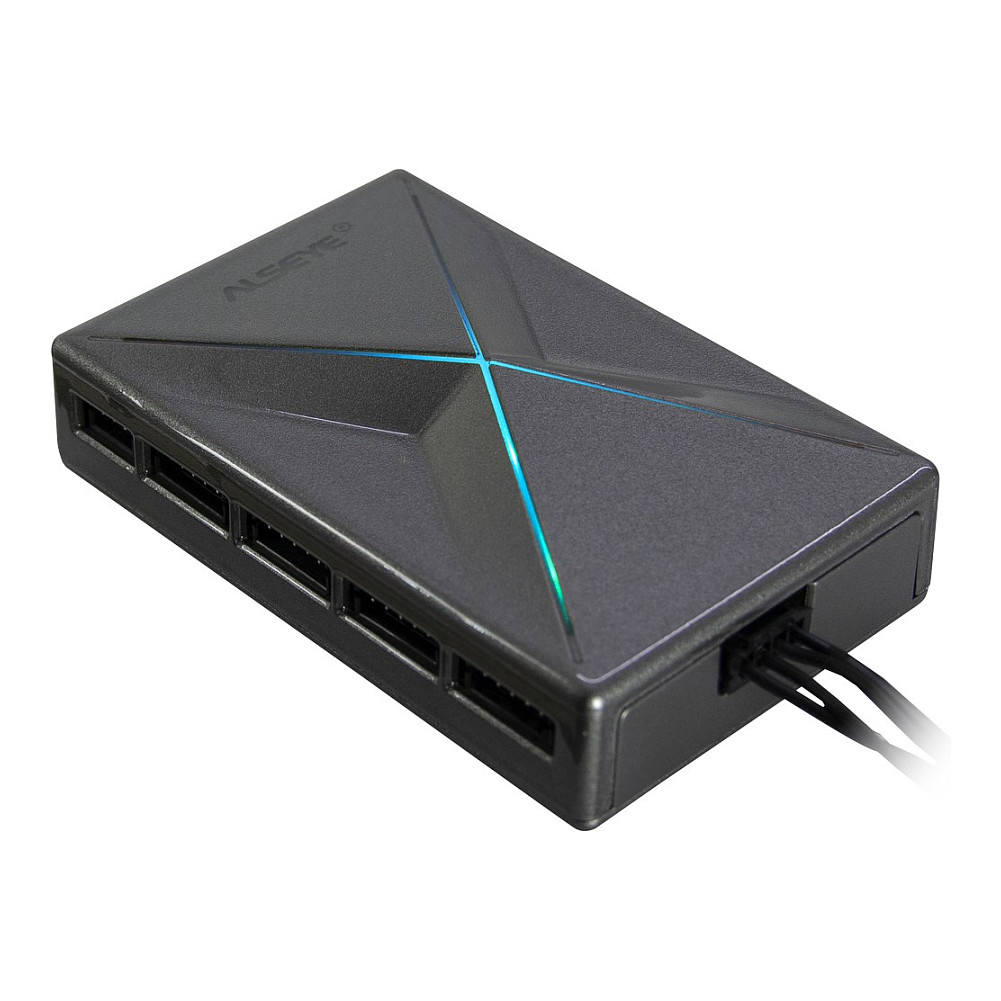 Ftohës për Procesor Inter-Tech ALSEYE X240 / AIO / 240mm / 2×120mm PWM Fan / RGB / 280W TDP / Intel & AMD – Zezë - 5