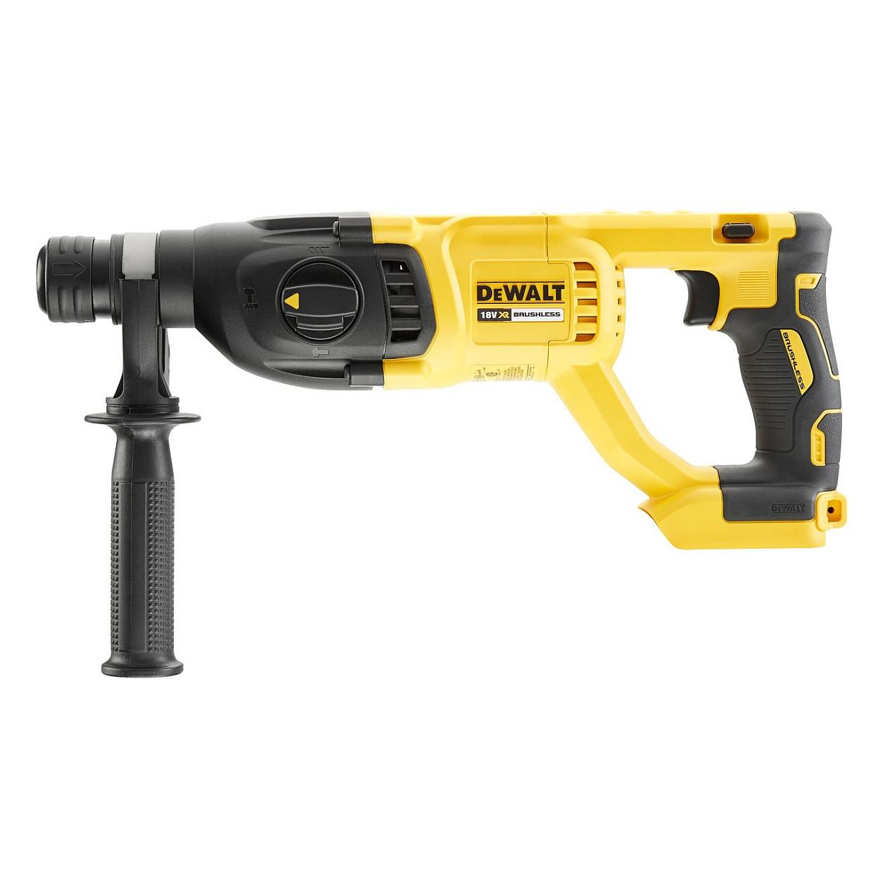 Çekiç Kombinues me Bateri DeWALT DCH133N-XJ, 18V, Brushless, 2.6J, SDS-Plus, 26mm - Zezë/Verdhë - 2