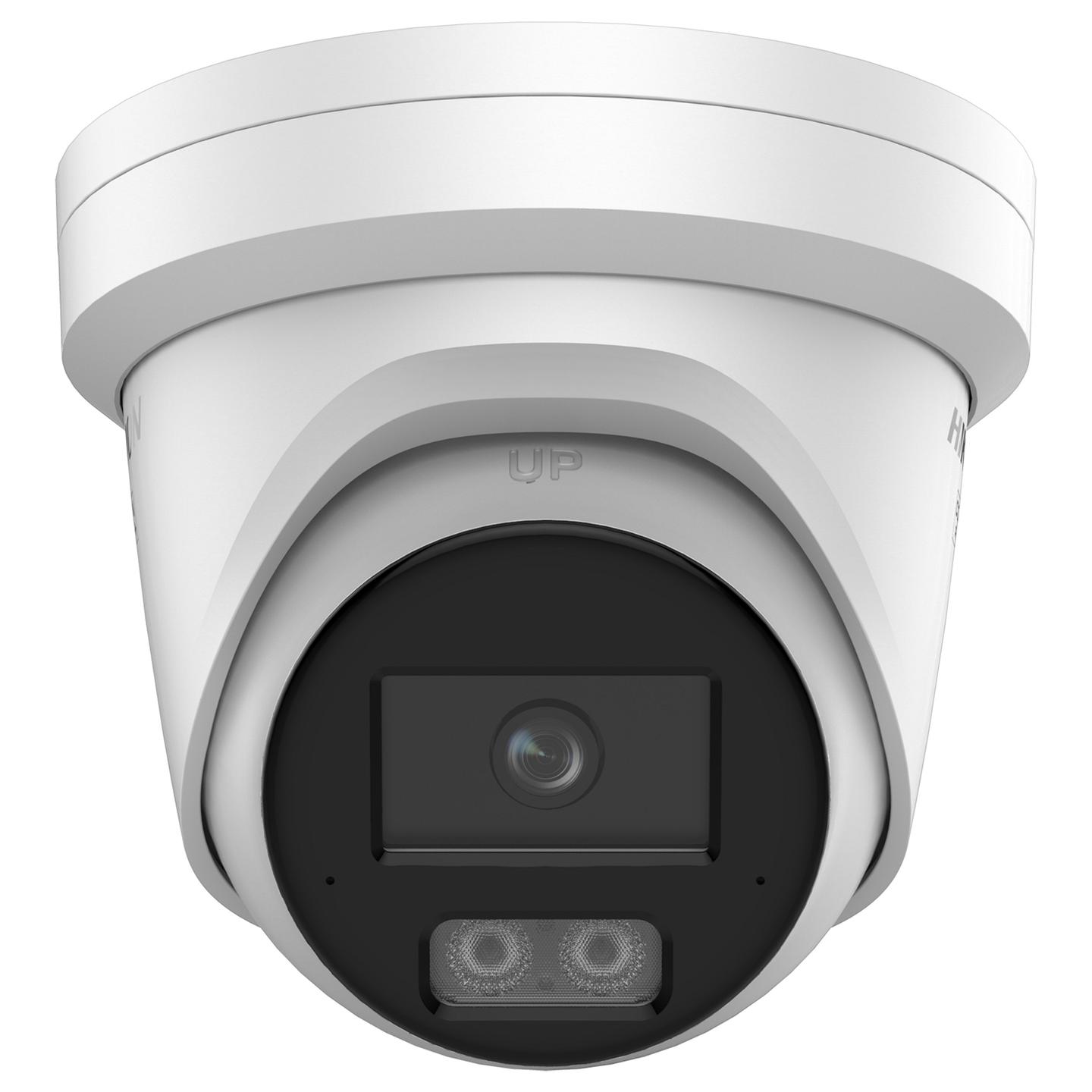 Kamerë Sigurie IP CCTV Hikvision DS-2CD2347G3-LIY, 4MP, 2.8 mm, ColorVu, Smart Hybrid Light - Bardhë