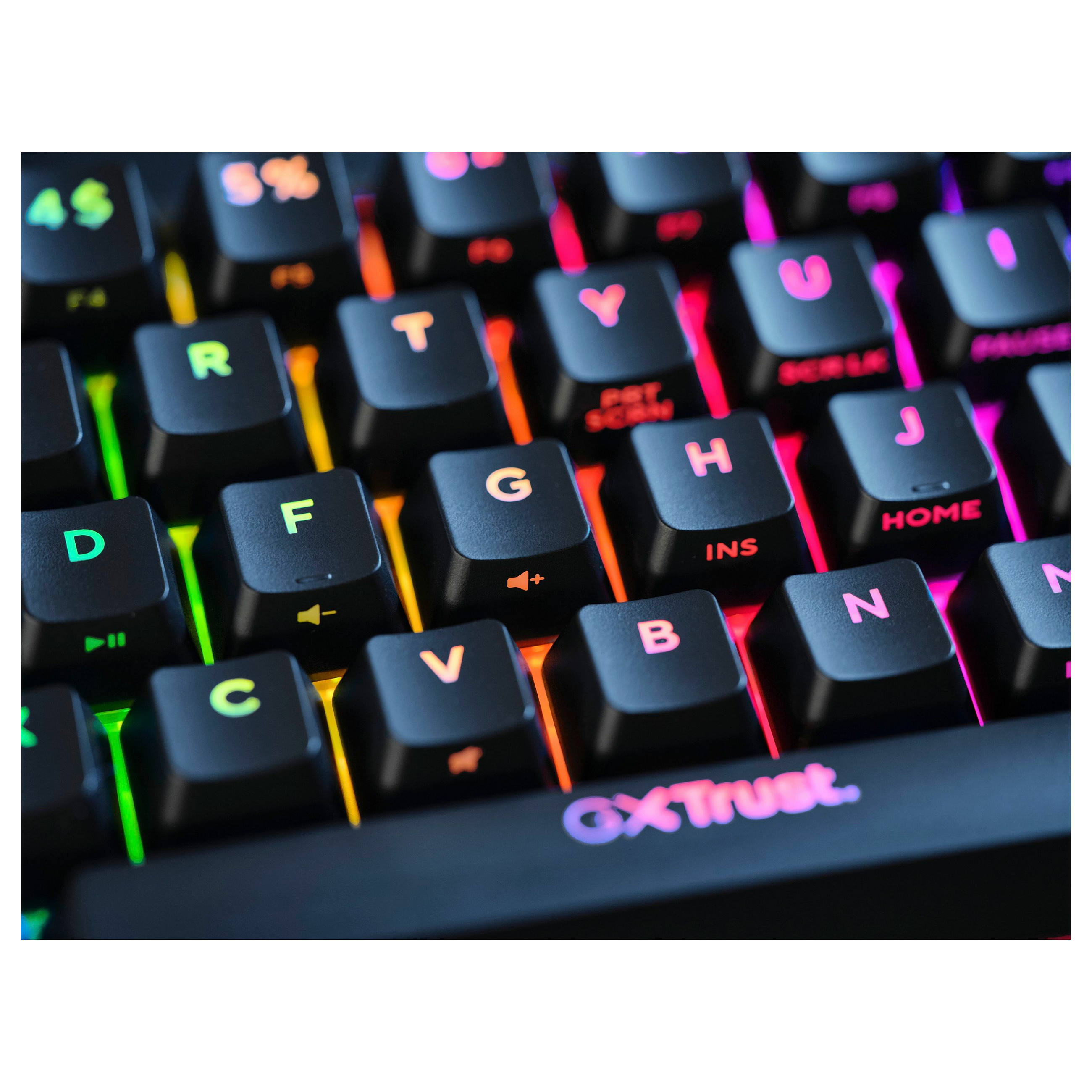 Tastierë Gaming Trust GXT 867 Acira / Wired / QWERTZ / Mekanike / RGB LED / 60% / 61 Taste - Zezë/Gri - 9
