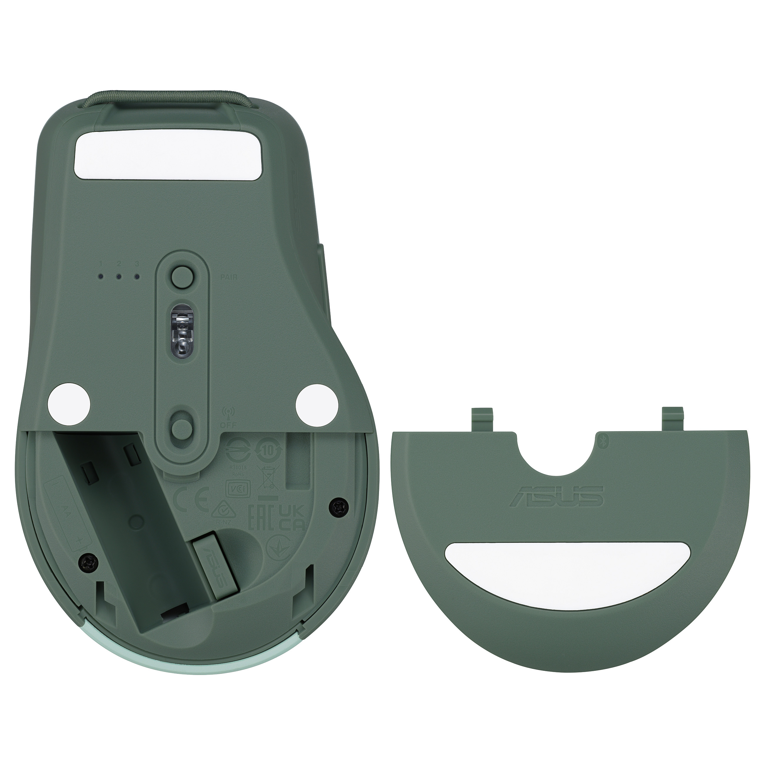 Maus pa Kabllo ASUS SmartO MD200 Silent Plus / 4200 DPI – Gjelbër - 4