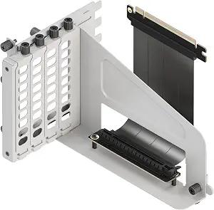Mbajtës Vertikal për Kartelë Grafike HAVN Universal Vertical GPU Kit / PCIe 5.0 Riser / 6-Slot - Bardhë/Gri - 2