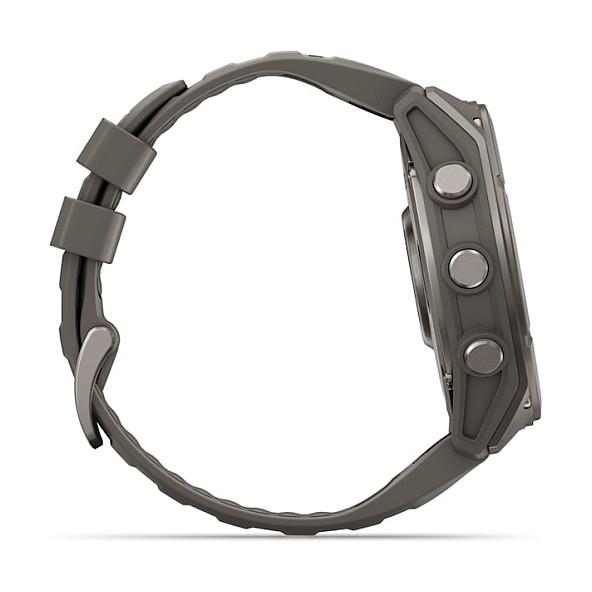 Orë e Mençur Garmin fēnix 9 / 51 mm / AMOLED 1.4" / GPS / 64 GB / Titanium / Rrip Silikoni - Gri - 5