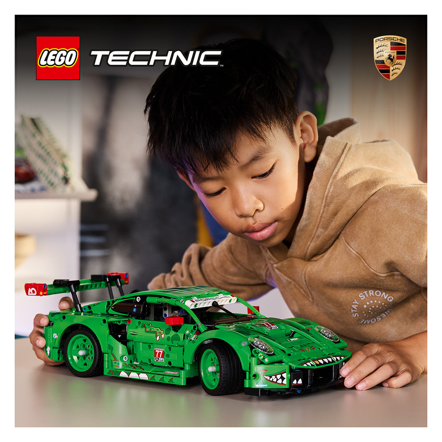 LEGO Technic Porsche 911 GT3 R REXY AO Racing Car 42224 - 26