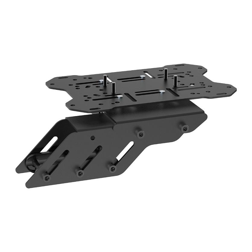 Mbështetje për Sim Racing & FlightSim OPLITE OP-GTR-FSH / Për GTR S3/S8 / Çelik / 214 × 400 × 95 mm – Zezë