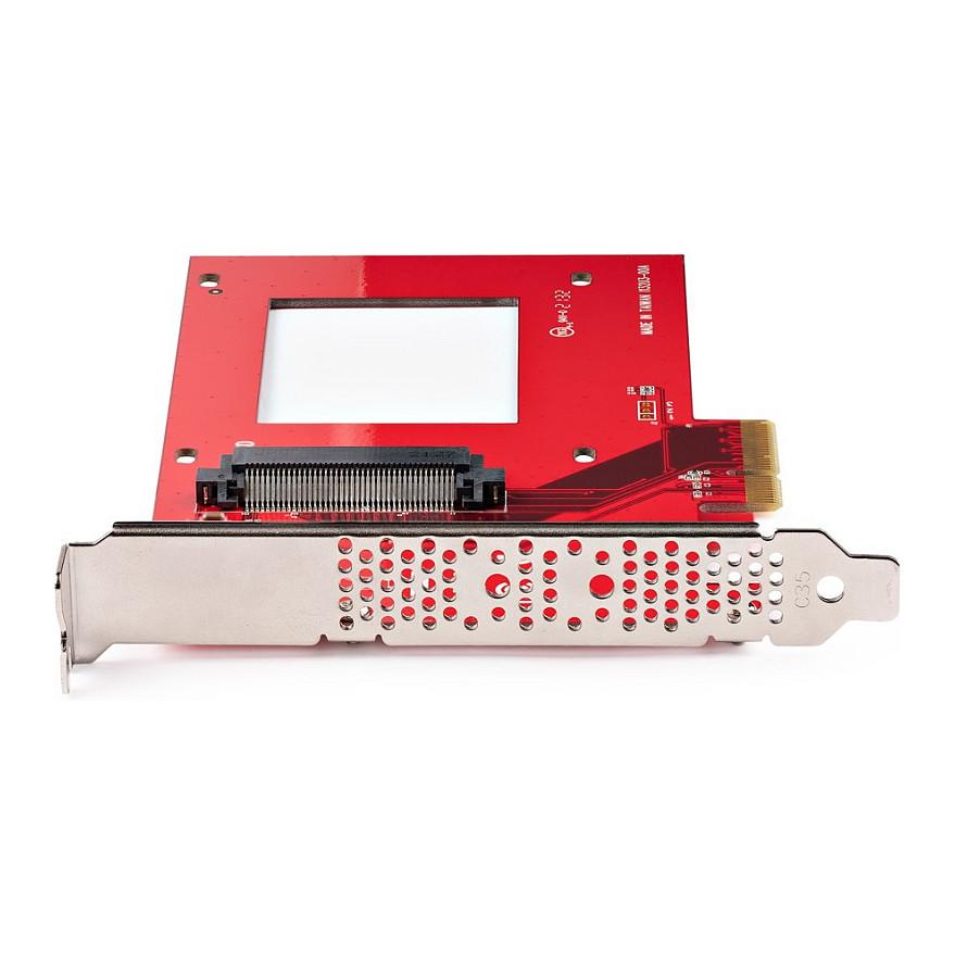 Kartë Zgjerimi StarTech.com PEX4SFF8639U3, PCI Express 4.0 x4, 1x U.3 NVMe SFF-TA-1001, 2.5", PCIe - 3