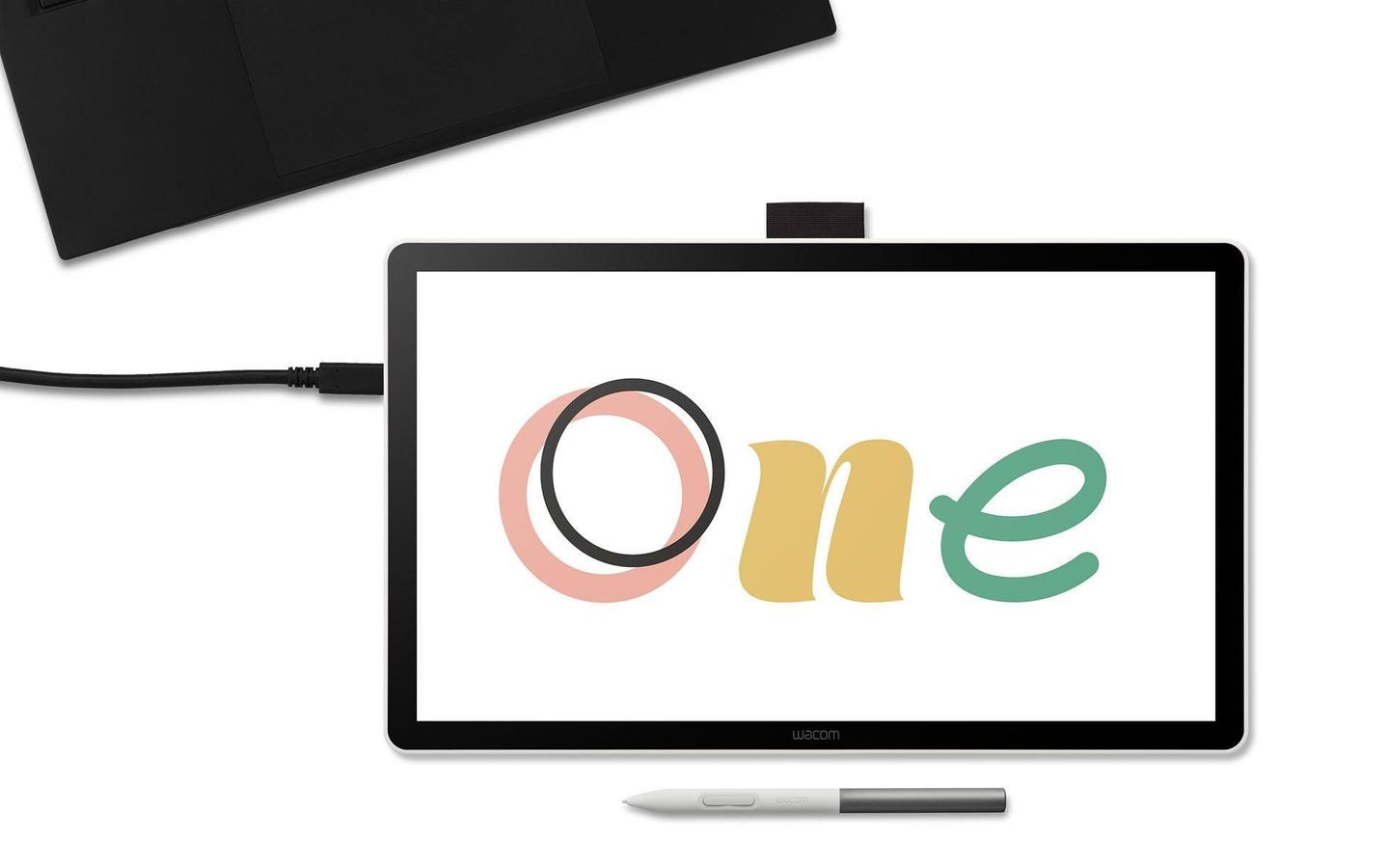 Table Grafik Wacom One 14 / DTC141W0 / 14" / Full HD / 4096 Nivele Presioni – Bardhë - 2