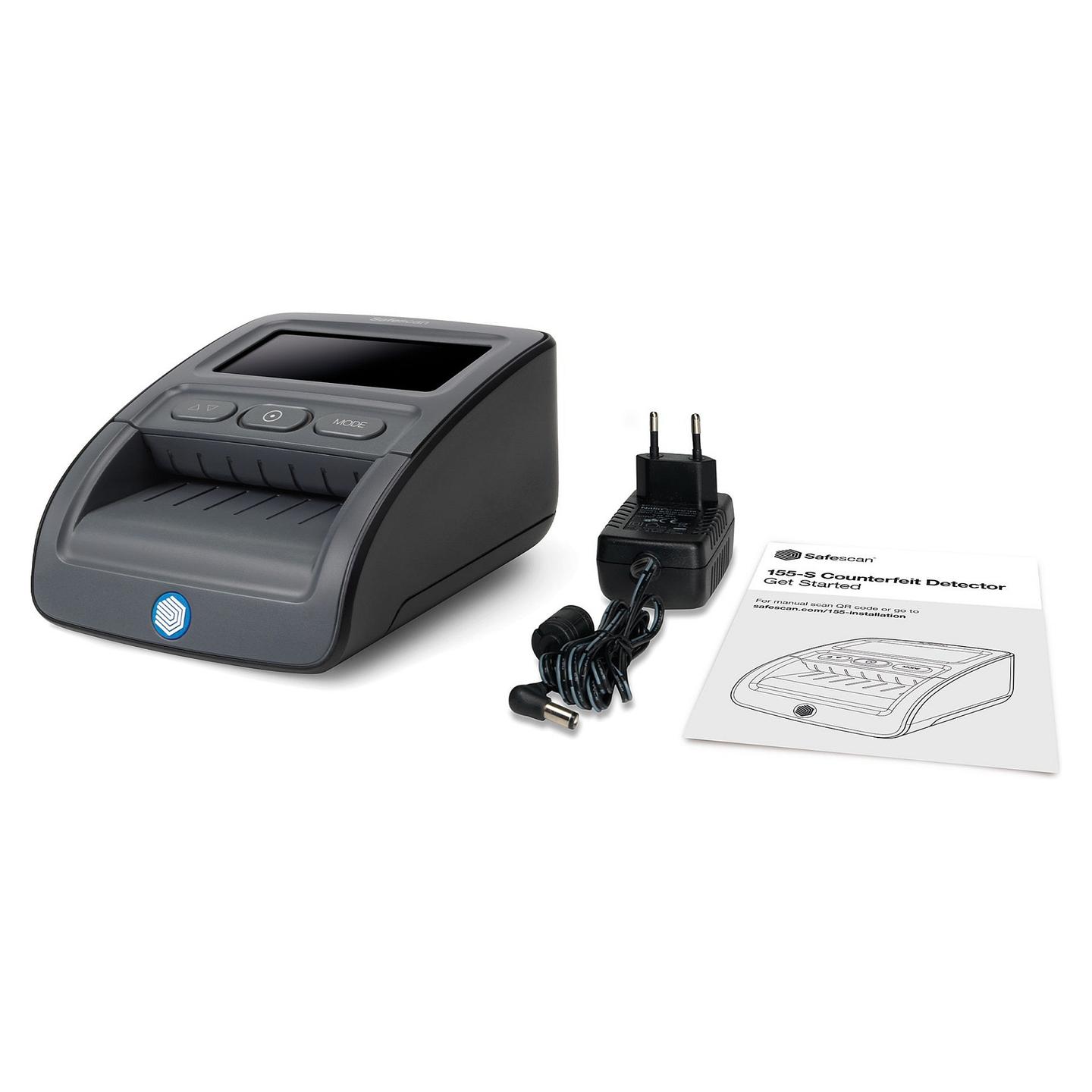 Detektor për Kartëmonedha Safescan 155-S, deri në 7 kontrolle sigurie, LCD 3.8″, Kontroll Automatik - Zezë - 4