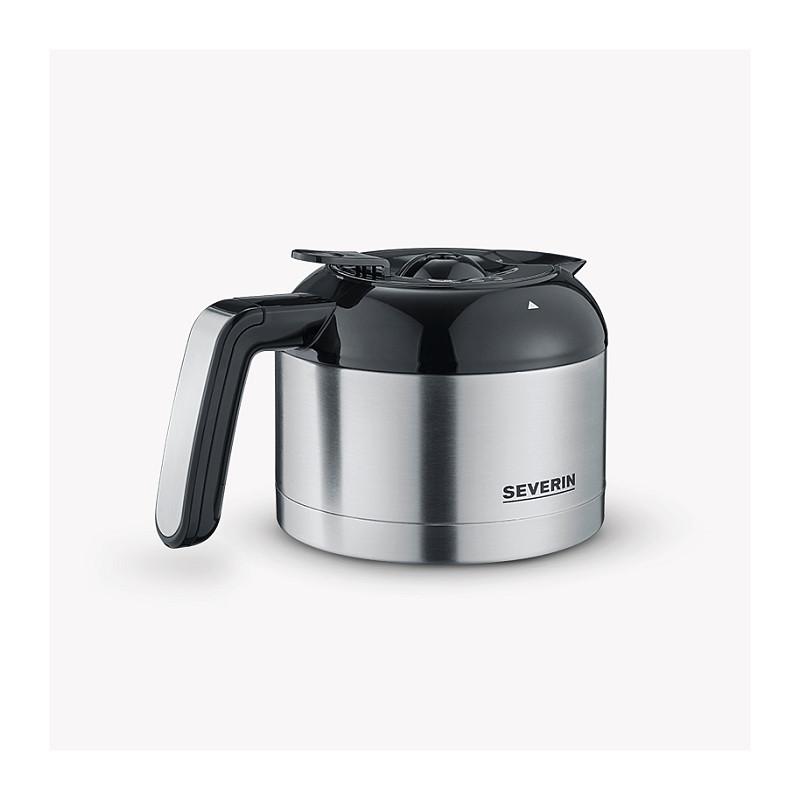 Aparat për Kafe me Filtër Severin KA 4814, 1000 W, Mulli i Integruar, 1.25 L, Kanë Termike – Argjend/Zezë - 6