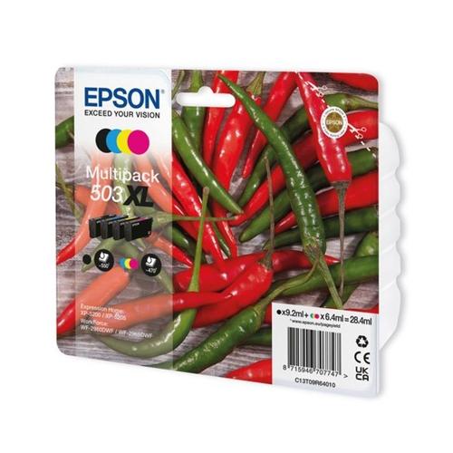 INK Epson 503XL / C13T09R64010 / 550 faqe Zezë + 470 faqe Ngjyra – Shumëngjyrësh