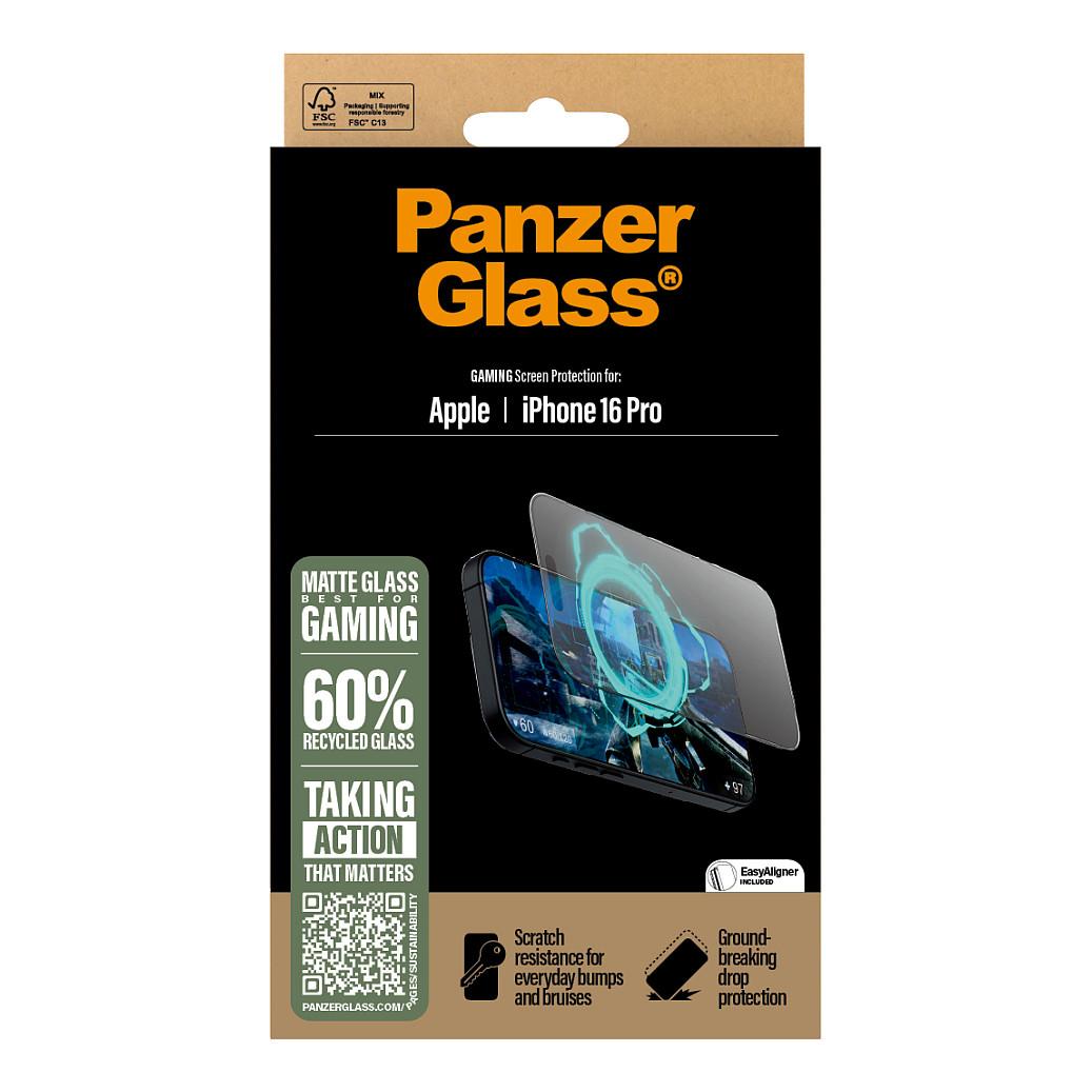 Mbrojtës Ekrani PanzerGlass Gaming për iPhone 16 Pro / Ultra-Wide Fit - 3