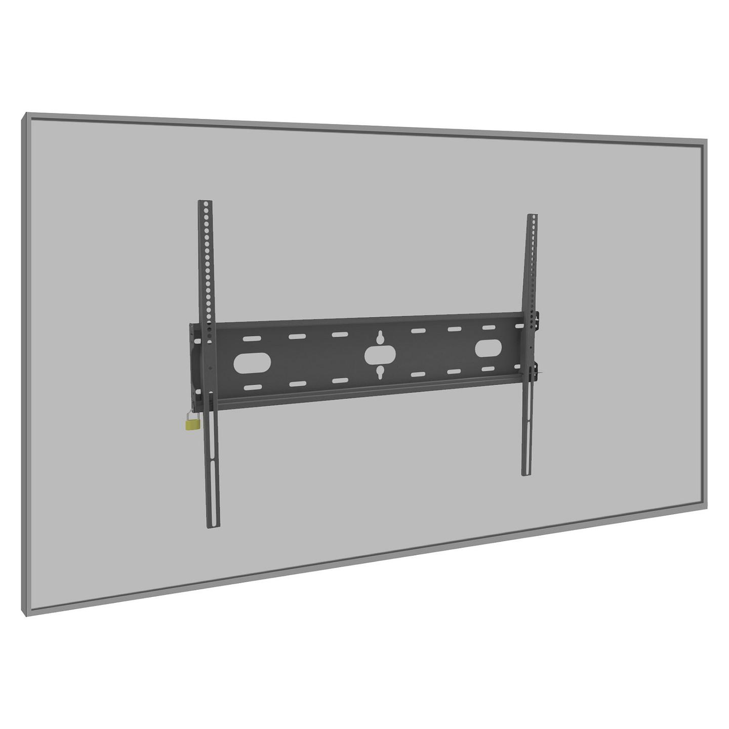 Mbajtëse për Monitor iiyama MD-WM8060 / deri 125kg / VESA 100x100–800x600 / Montim në Mur - Zezë - 4