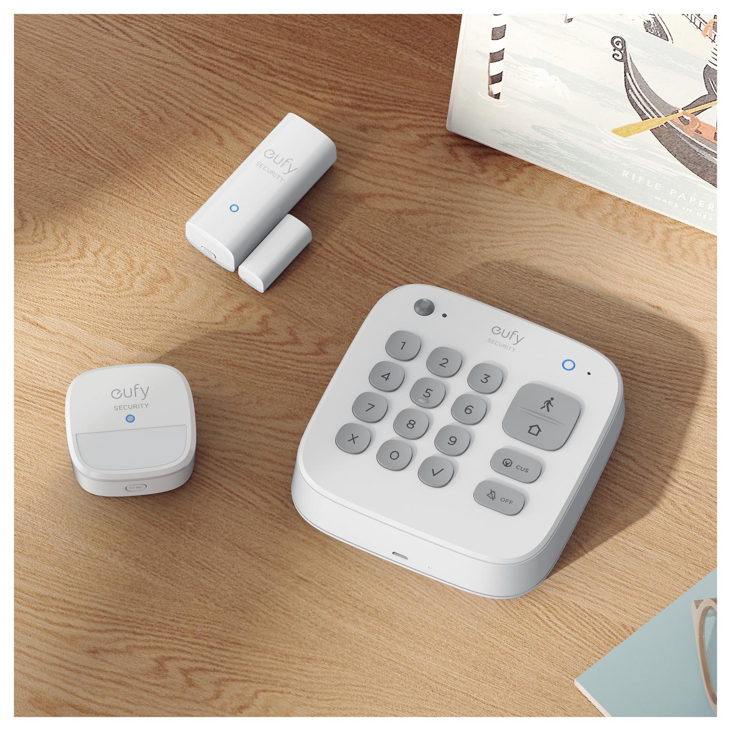 Sistem Alarmi i Mençur eufy T8990321, 5-Pjesësh, Wi-Fi, RF Wireless, GSM, SMS, Sensorë Dyer/Dritare, Sirenë - Bardhë - 10