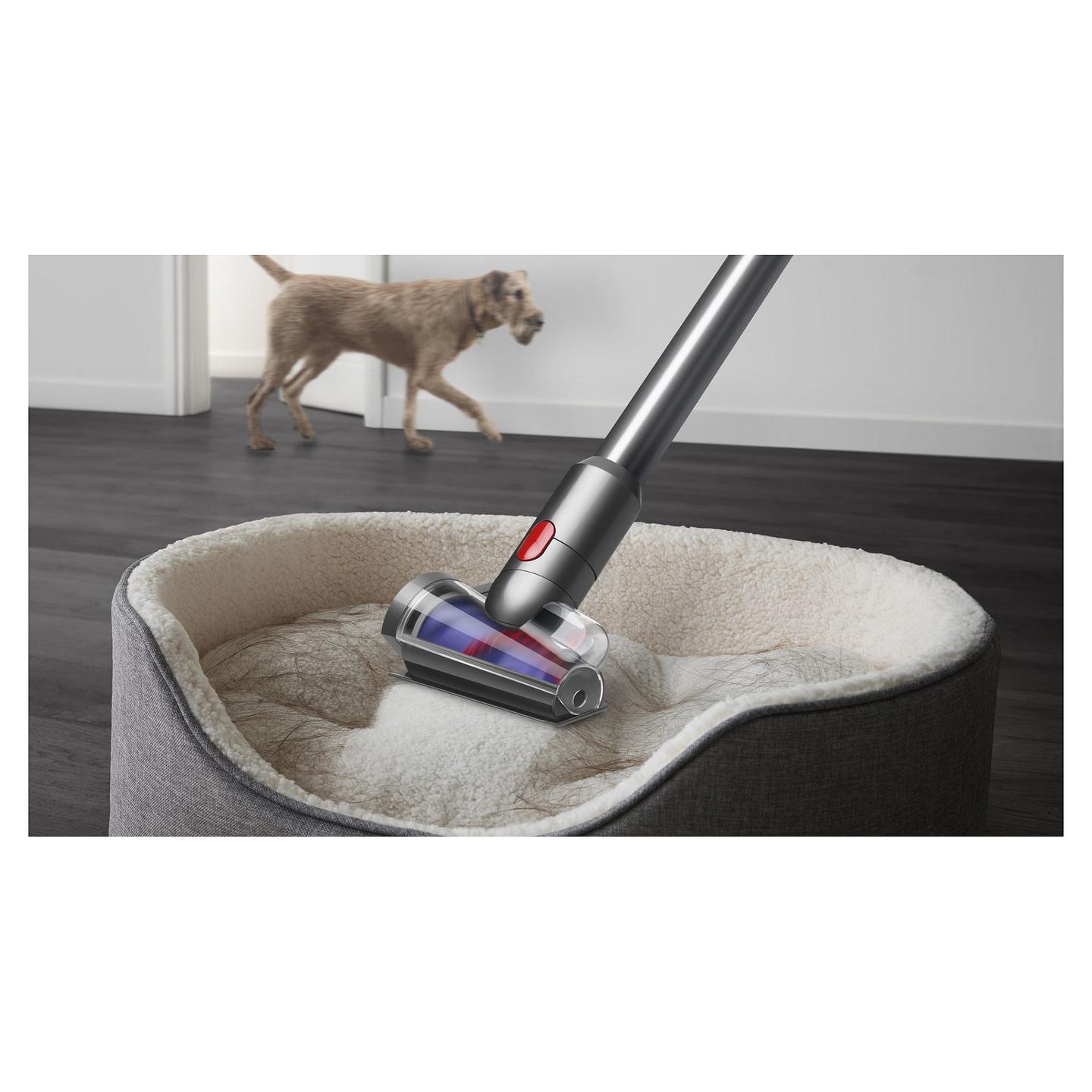Fshesë me Vakum Dyson V12 Detect Slim Absolute / 150AW / 125.000rpm / 11 Cyclones / Fluffy Optic / Motorbar / LCD / 0.35L / 60min – Gri/Portokalli - 9