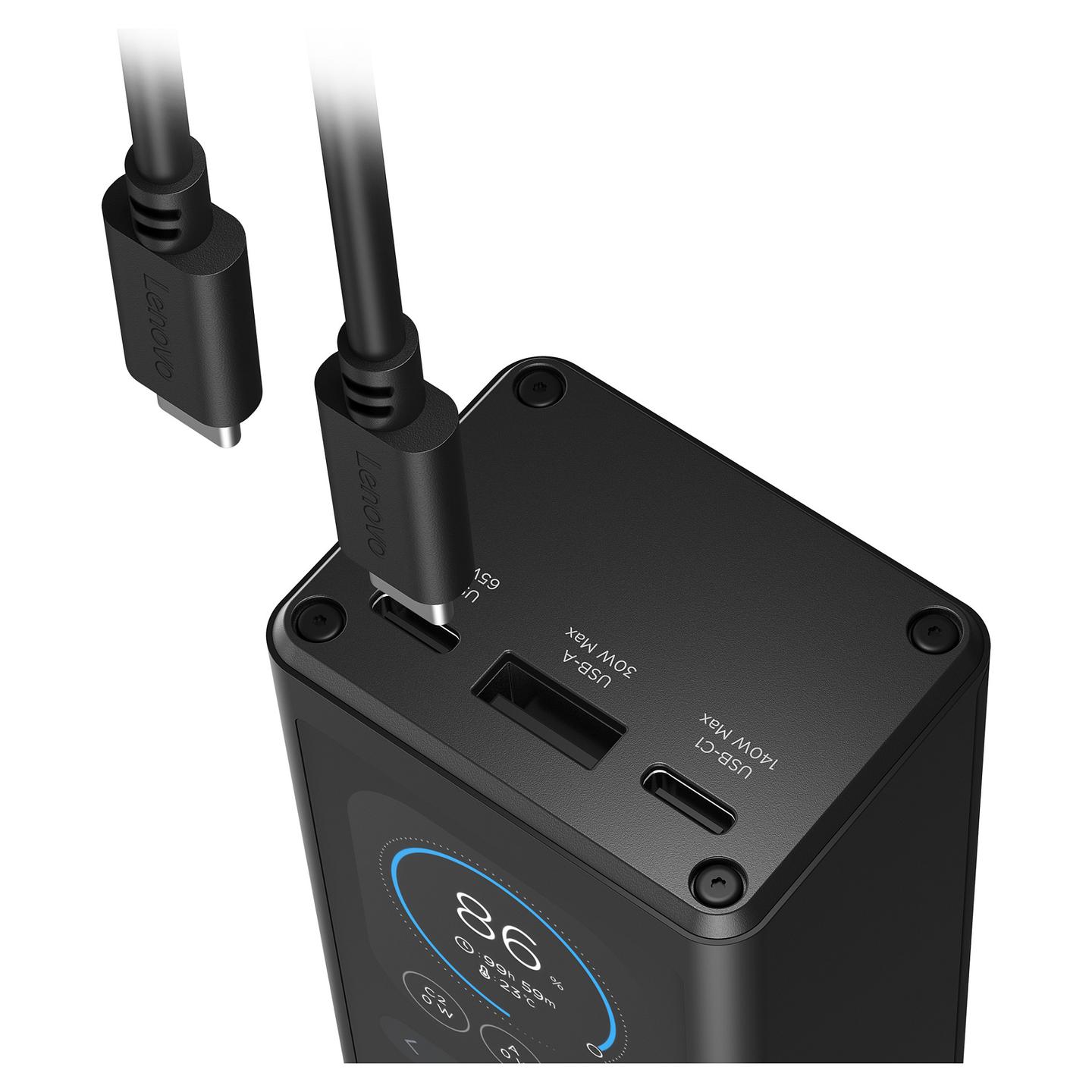 Powerbank Lenovo USB-C Laptop 40AL140CWW, 14000 mAh, 48 Wh, USB-C, 2x USB-A - 2