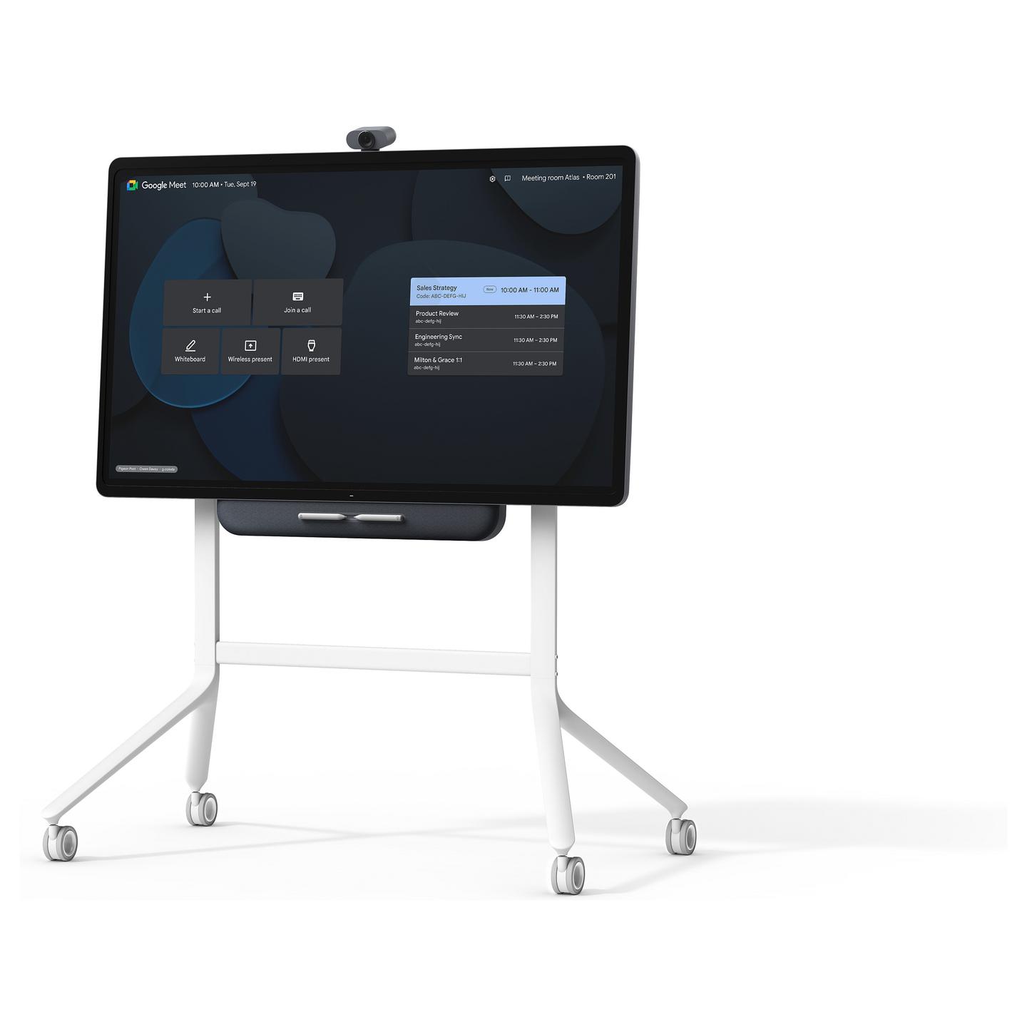 Interaktiv (Smart Board) Avocor Google Meet Series One Board 65, 65", 4K UHD nano IPS, 400cd/m², 60Hz, HDMI 2.1, USB-C, USB-A, 3× RJ45 - Hiri