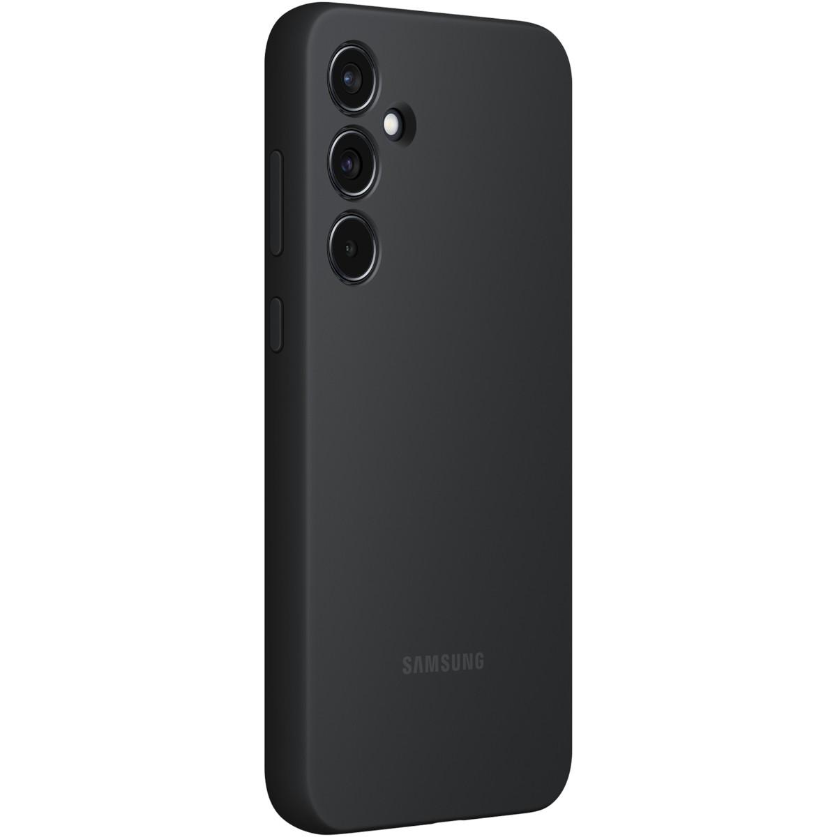 Aksesorë për Telefon Samsung EF-PA556TBEGWW / Silicone Case / Galaxy A55 5G - Zezë - 3