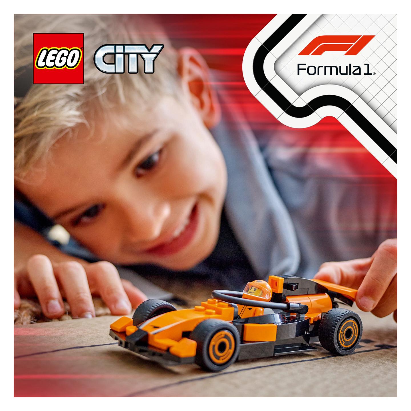 LEGO City F1 Driver with McLaren Race Car 60442 - 24