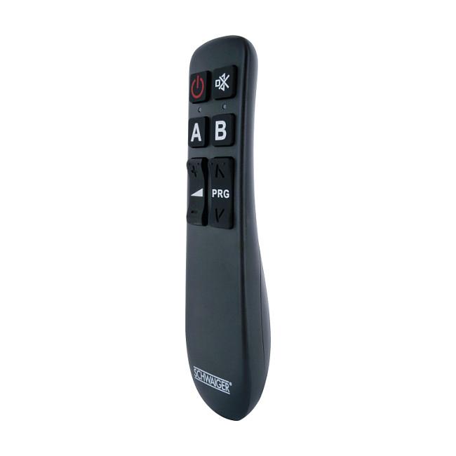 Telekomandë Universale Schwaiger UFB1000 533, 2 në 1, IR, Funksion Mësimi, 2× AAA - Zezë - 3