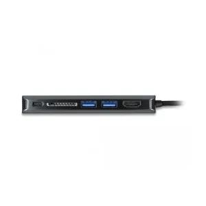 Docking Station DeLOCK 87721 / USB-C 3.1 / HDMI / 2x USB-A / Gigabit LAN / SD / PD 60W / 4K @ 30Hz - Hiri - 2