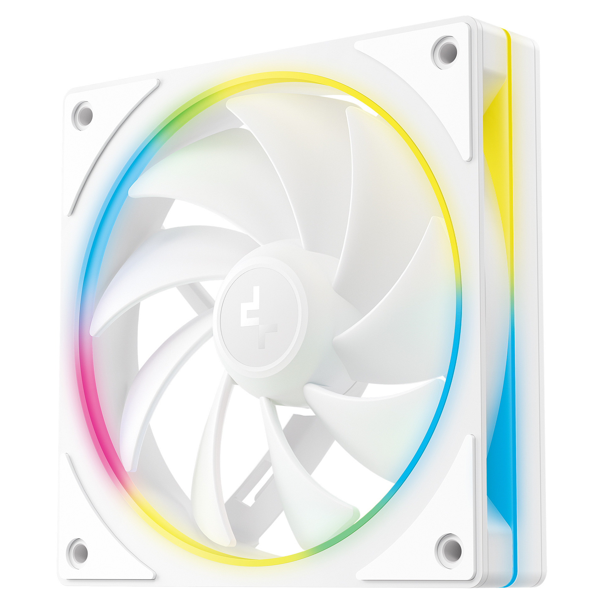 Ftohës për Kasë DeepCool FL12 SE / 120mm / 1900 RPM / PWM / ARGB / 3-Pack – Bardhë - 2