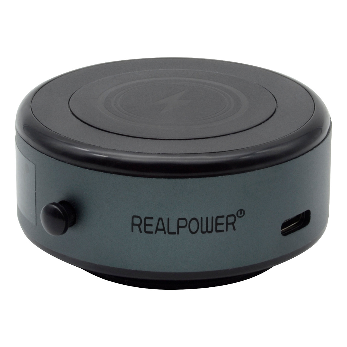 Mbajtëse telefoni për veturë RealPower ChargeAir MAG Car / MagSafe / Karikim Wireless 15W / Magnetike – Zezë