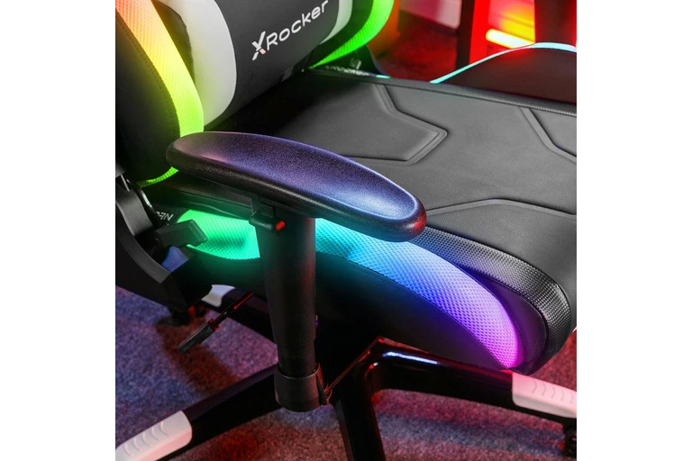 Karrige Gaming X Rocker Agility eSports RGB - Zezë/Gri - 5