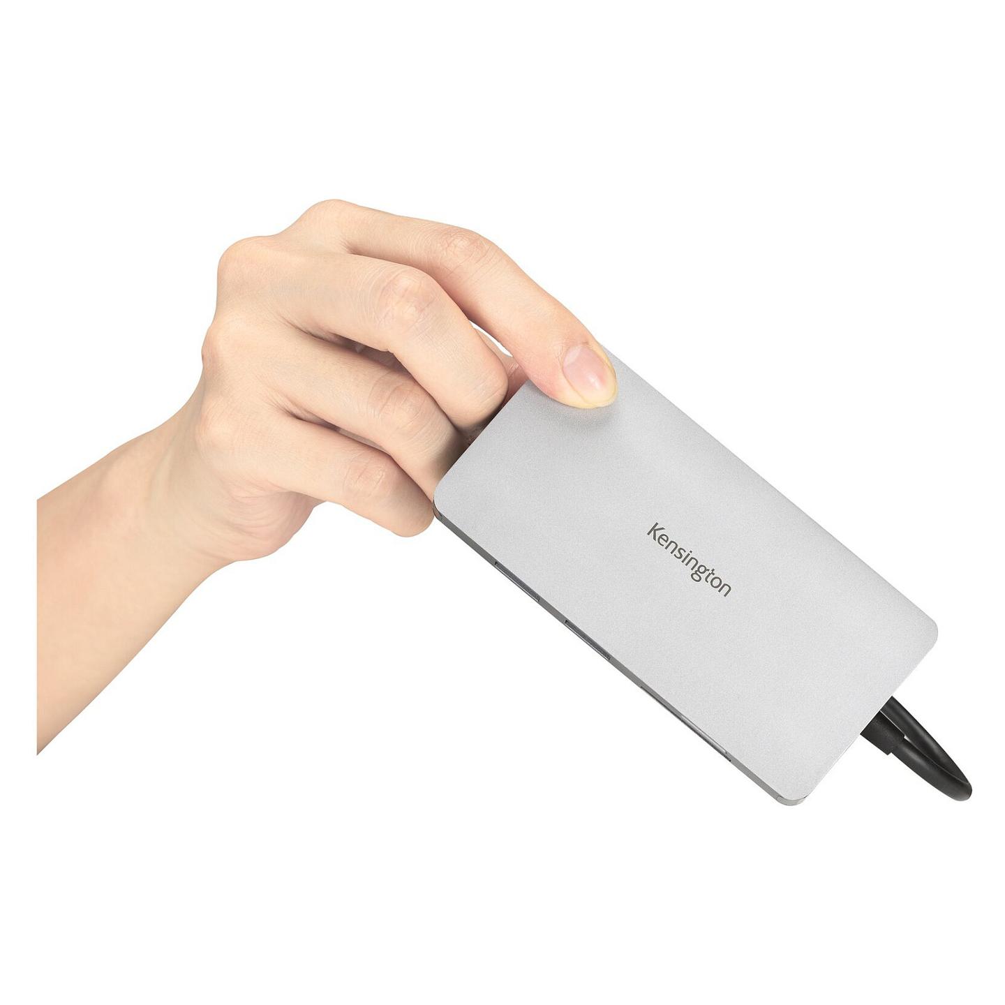 Docking Station Kensington UH1400P / USB-C / 8-in-1 / HDMI / LAN - Argjend - 11