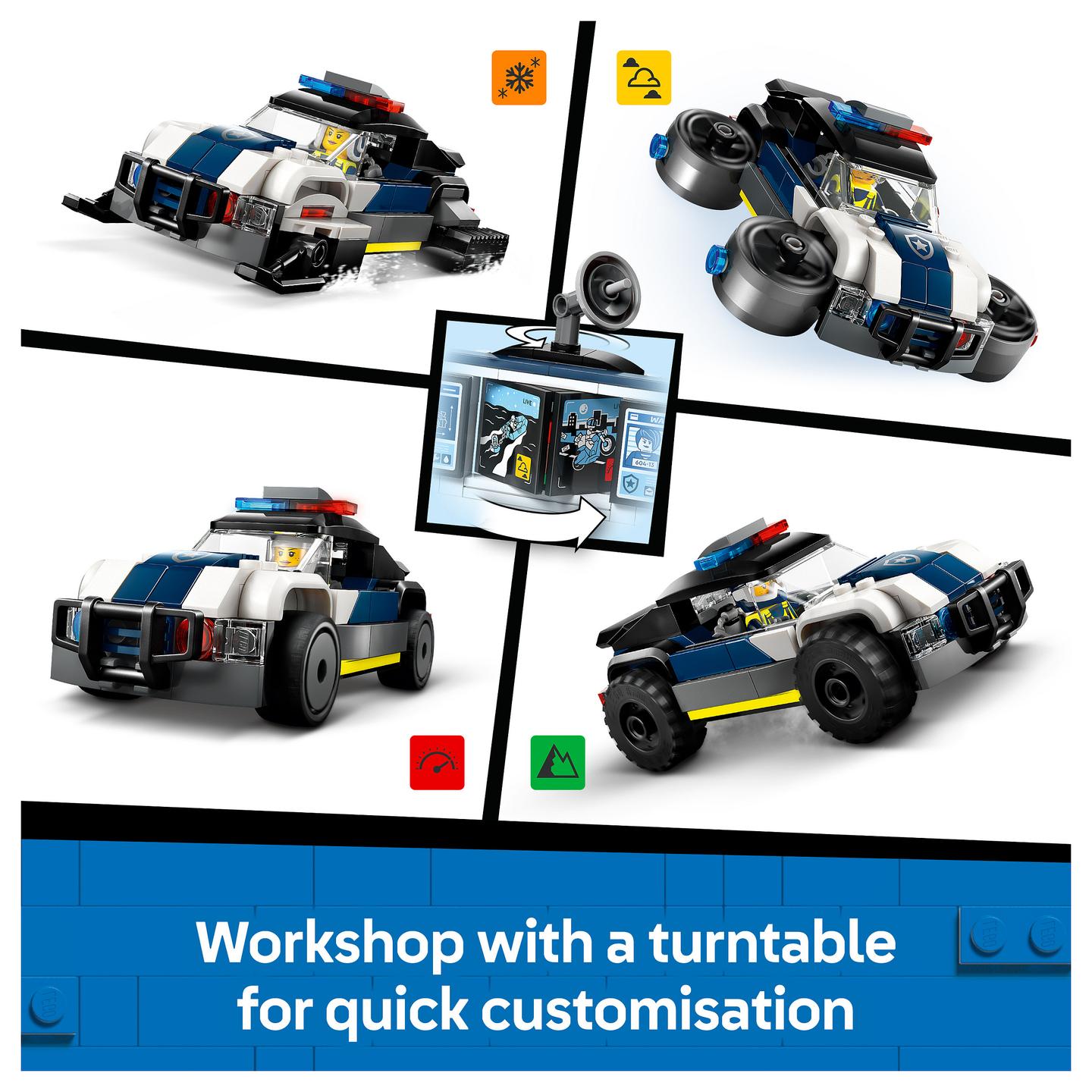 LEGO City Custom Police Car Garage 60457 - 29