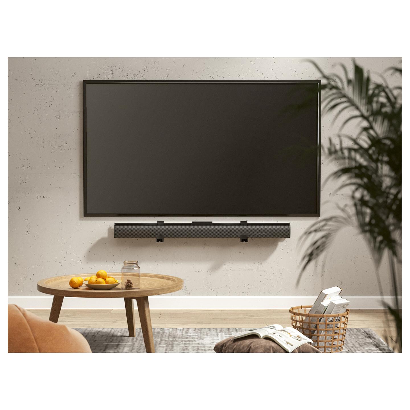 Mbajtëse për Soundbar Equip 650895 , për mur , deri 15kg , 86–155mm , VESA deri 800x400 - Zezë - 11