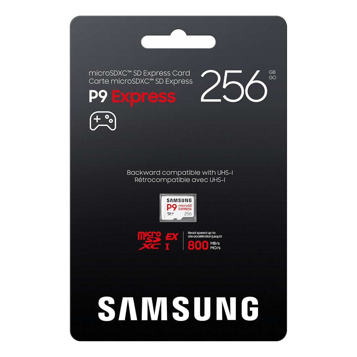 Kartë Memorie Samsung P9 Express / 256GB / MicroSDXC / UHS-I / U3 / V30 / 800MB/s - 4