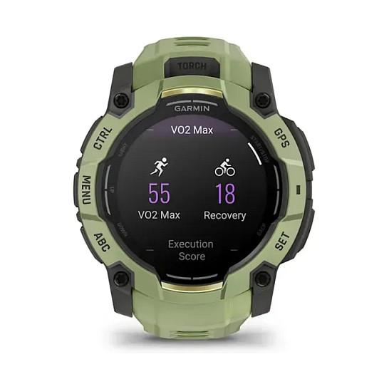 Orë e mençur Garmin Instinct 3, 50mm, AMOLED, GPS, 10 ATM, Limited Edition - Gjelbër - 14